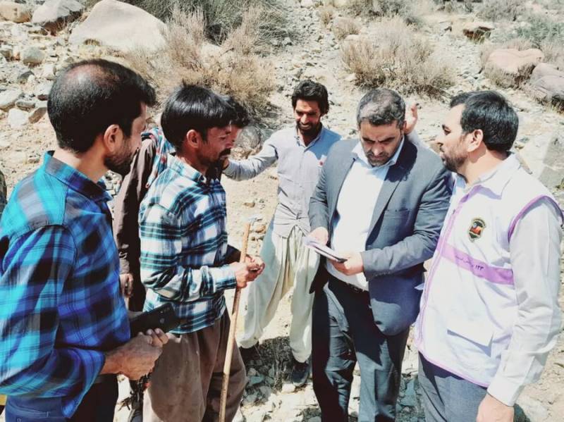 تشکیل میز خدمت بهزیستی در روستای آغین بخش جبالبارز جنوبی